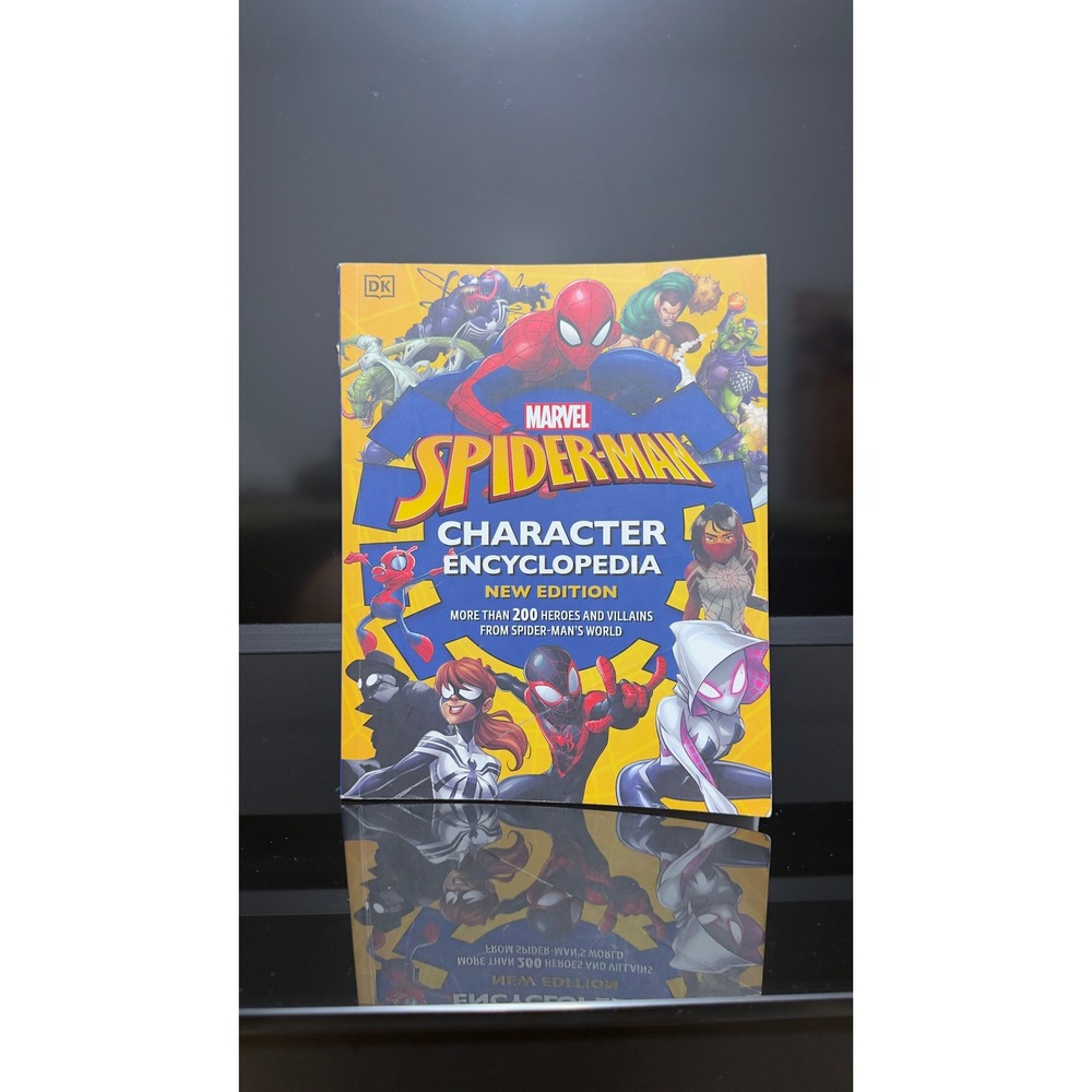 Marvel Spider-Man Character Encyclopedia New Edition DK Hardcover Book 2022